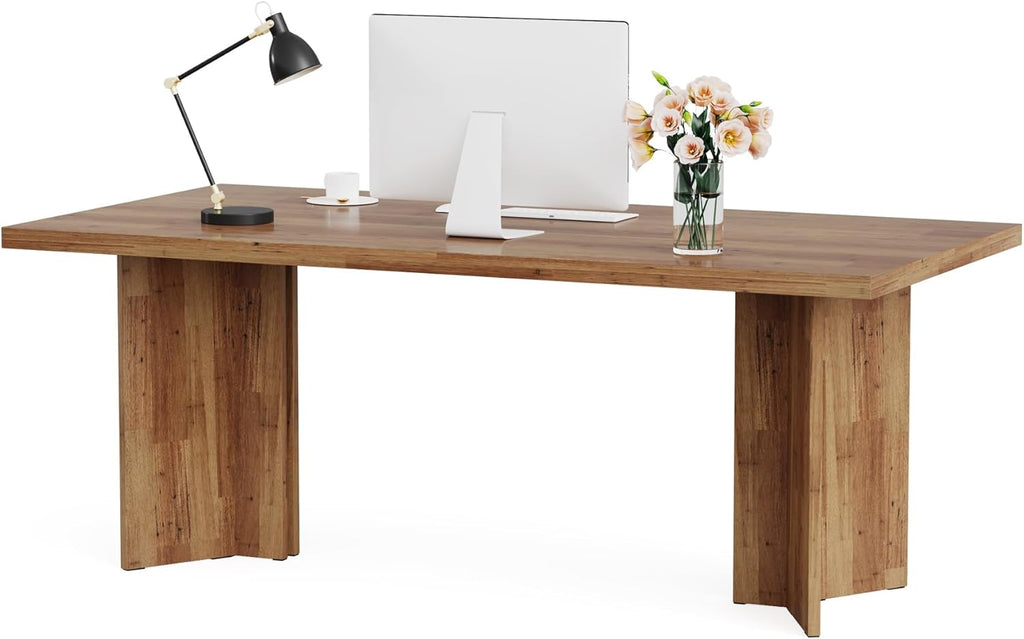63" Farmhouse Executive Desk