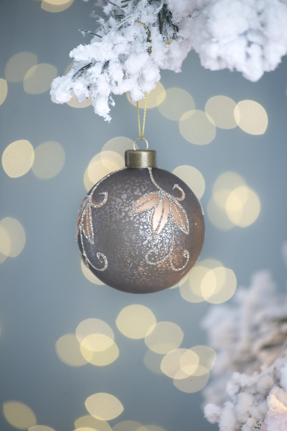 D3" Christmas Ball Ornaments - Set of 12