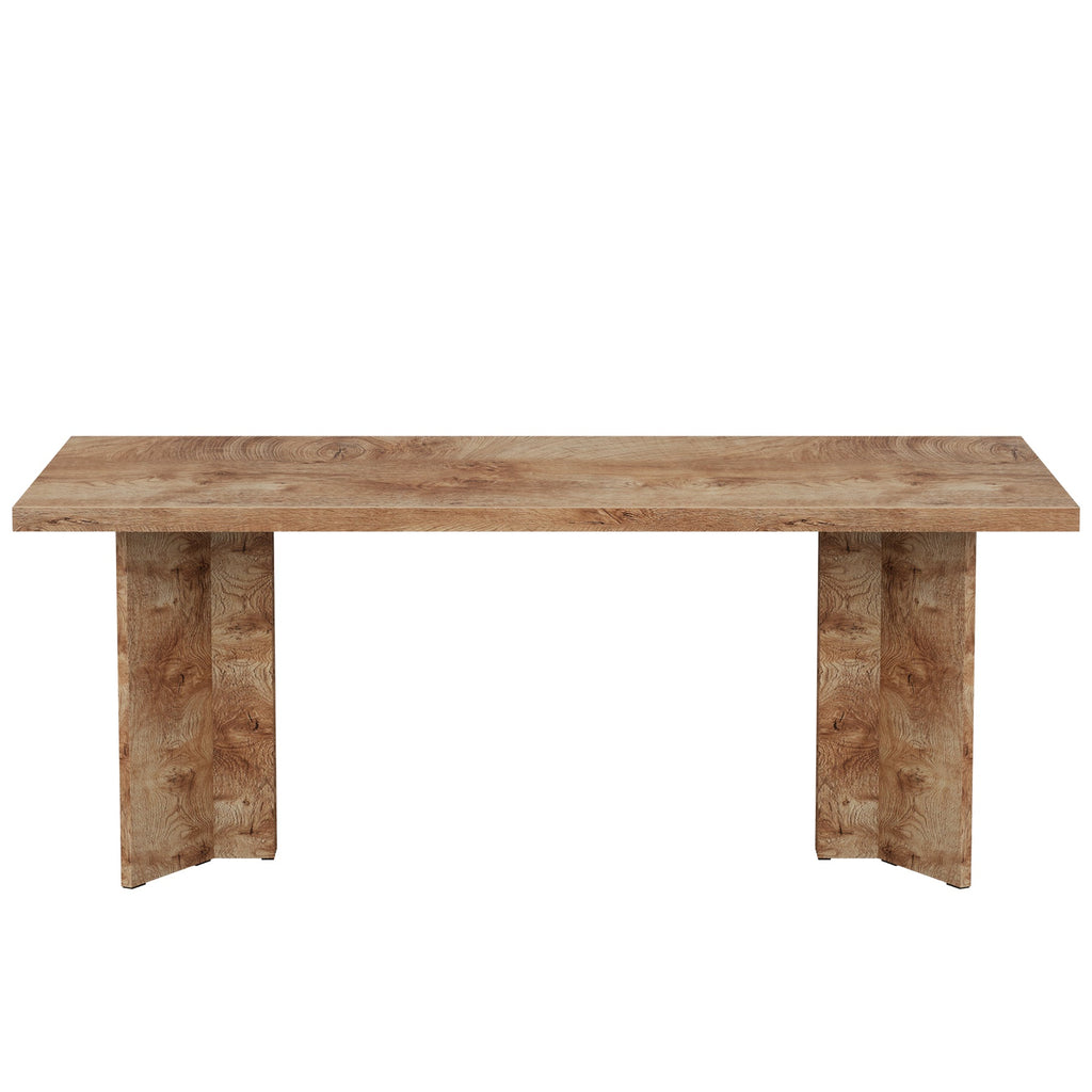 63” Farmhouse Dining Table for 4–6 People