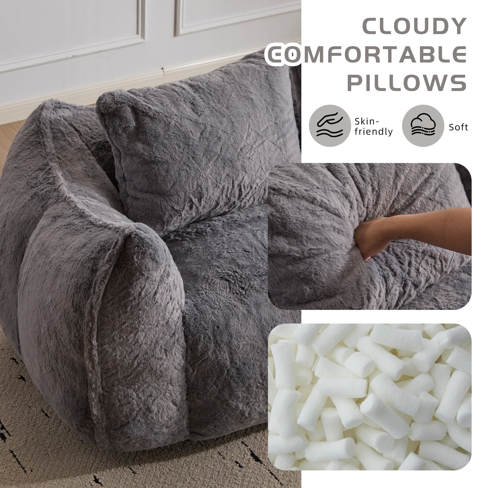 Giant Bean Bag Couch for Adults