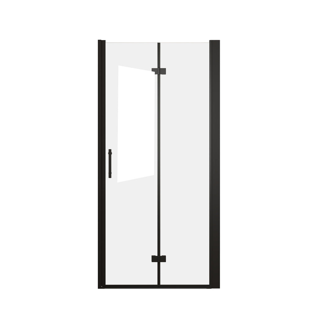 36"x72" Bifold Shower Door, 1/4" Tempered Glass, Matte