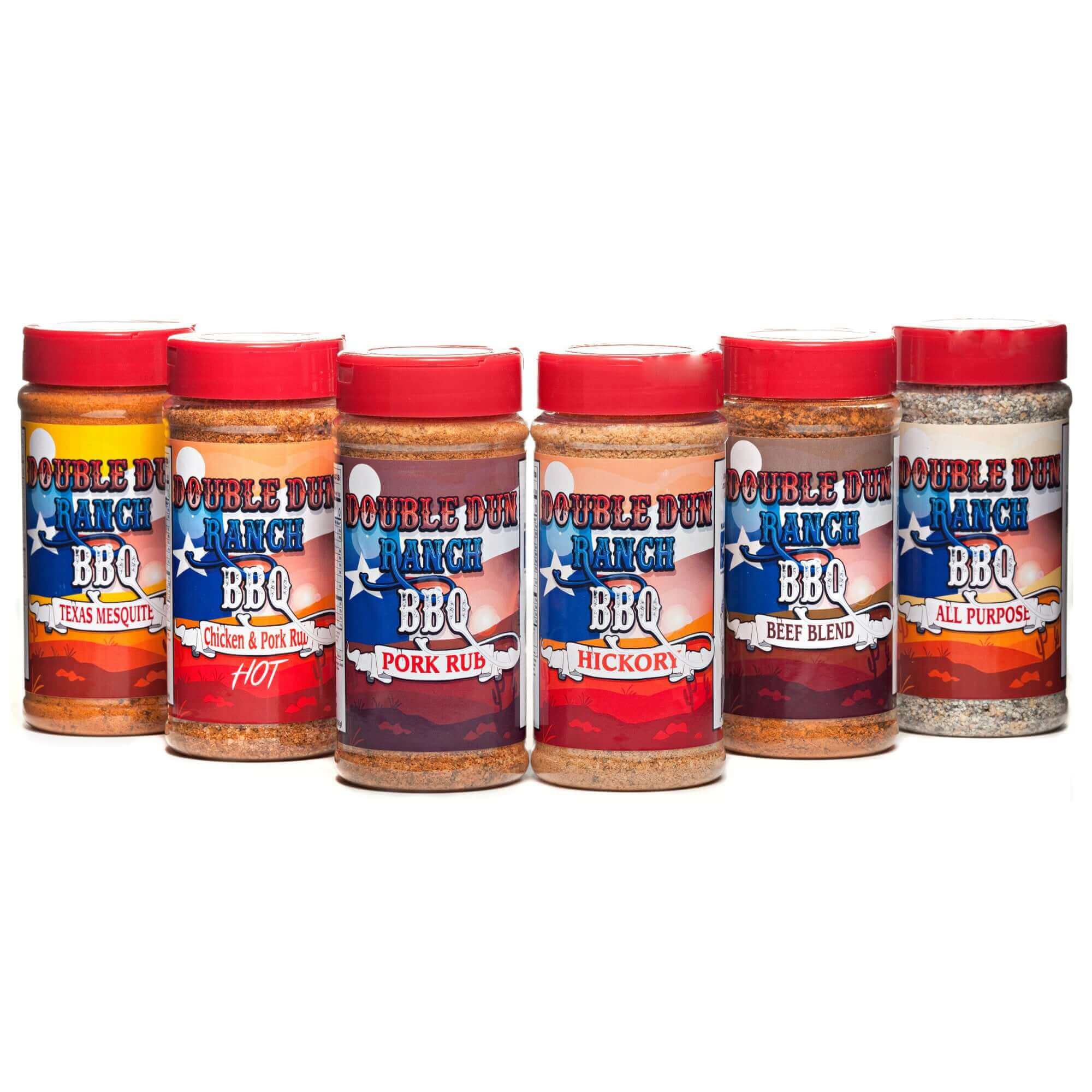 DDR BBQ Rub Collection 6 Signature Blends