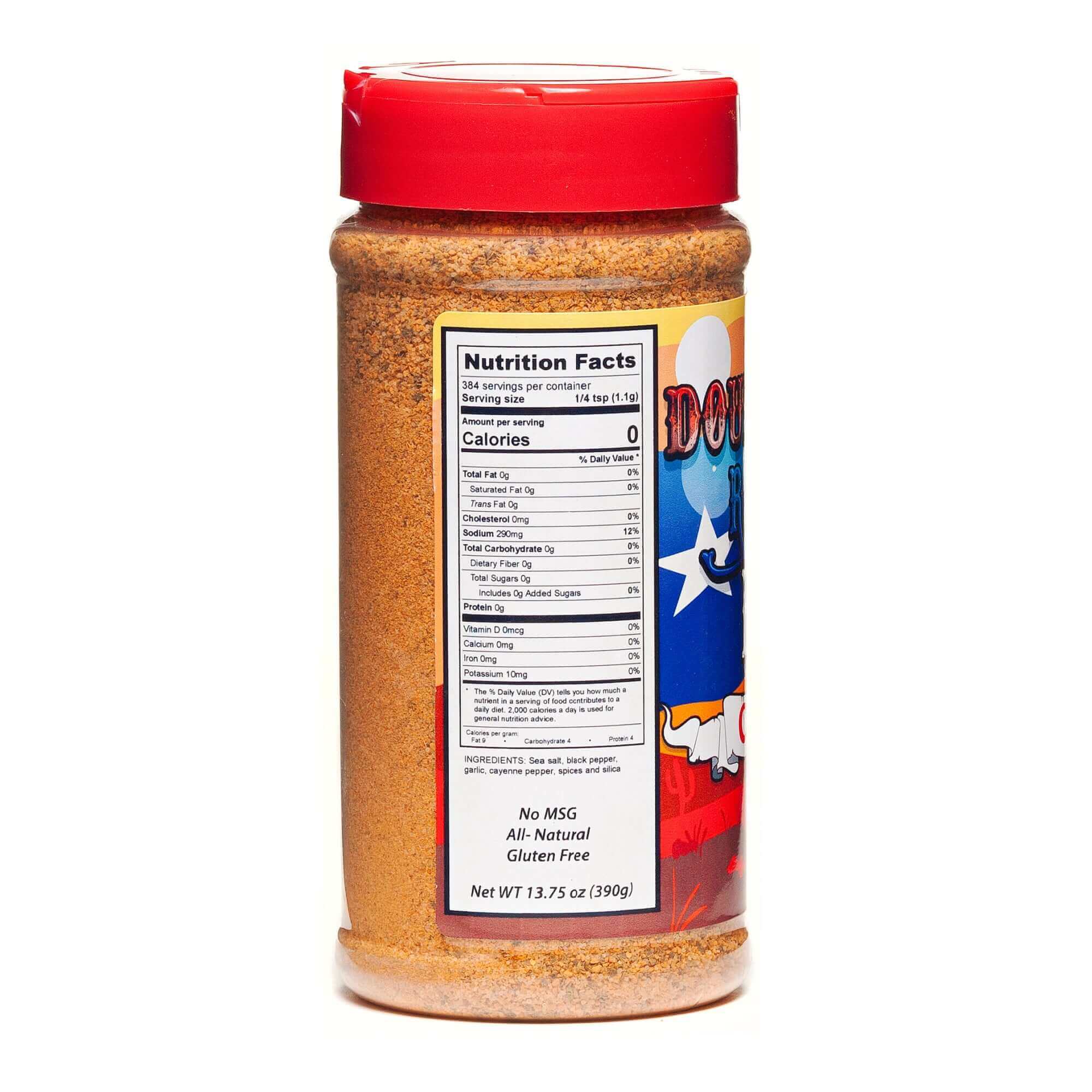 Double Dun Ranch BBQ Cajun Rub