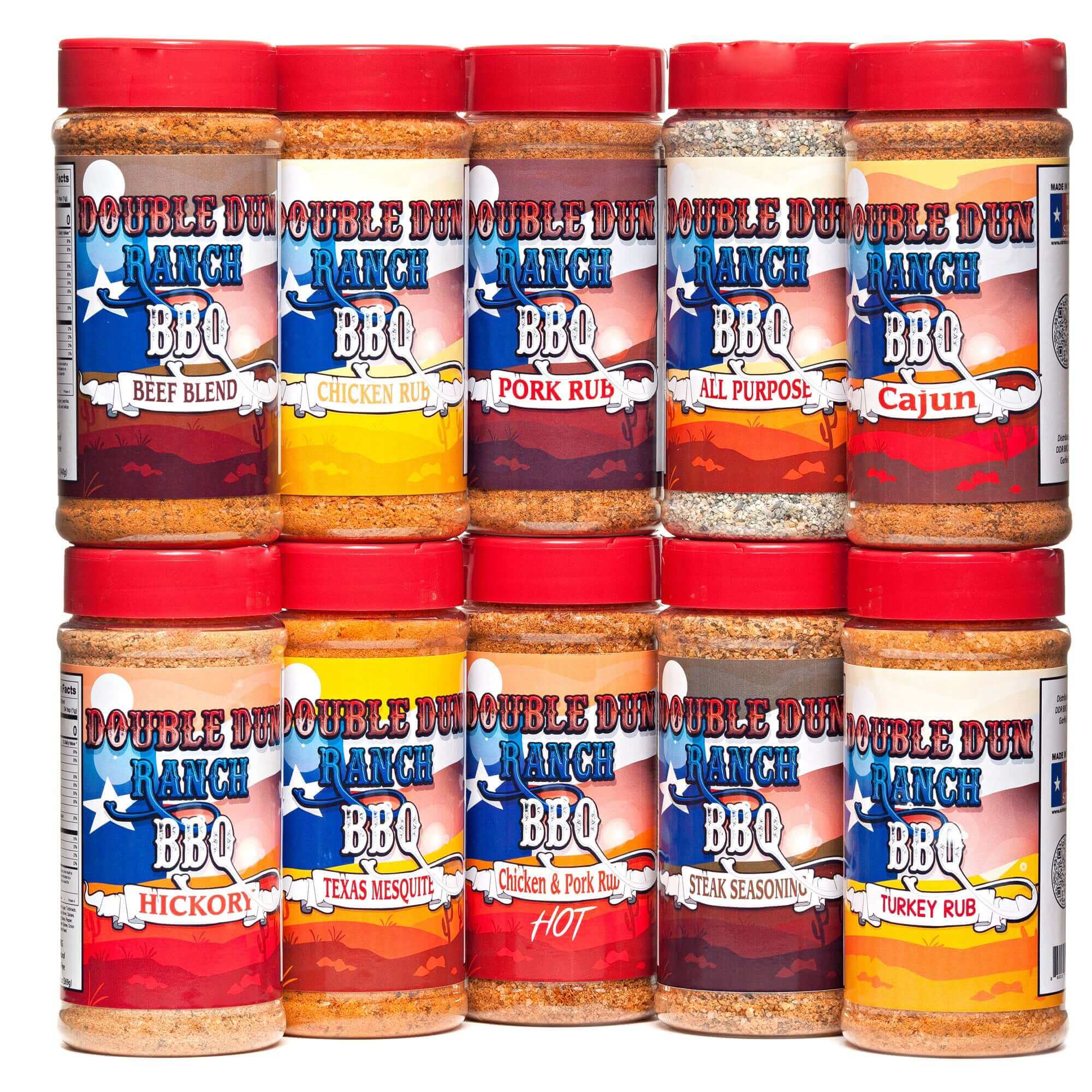 DDR BBQ Rub Complete Collection 10 Rub Variety Set