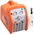 1 HP Refrigerant Recovery Machine - Dual Cylinder Portable AC Recovery