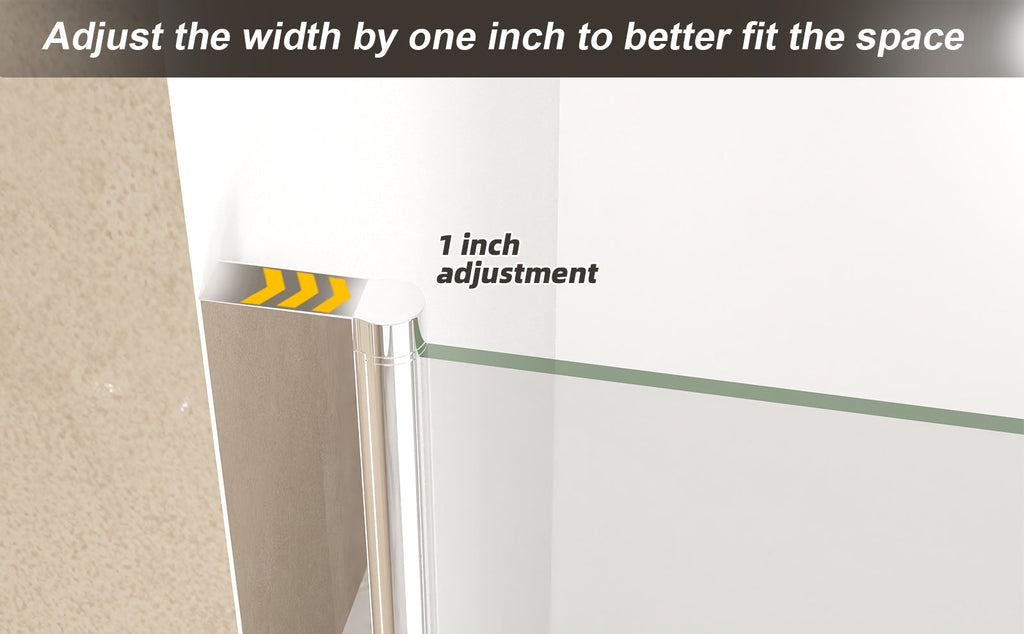 25-24"x 72" Pivot Shower Door