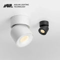 Modern matte white cob led ceiling spotlight living room lamp