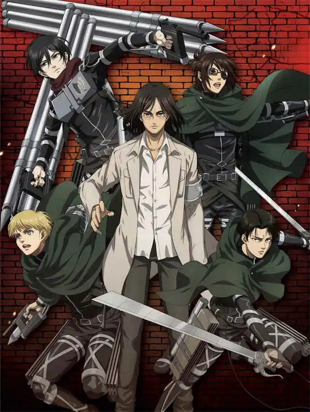 Attack on titan final season volume 9 canvas poster bedroom wall art