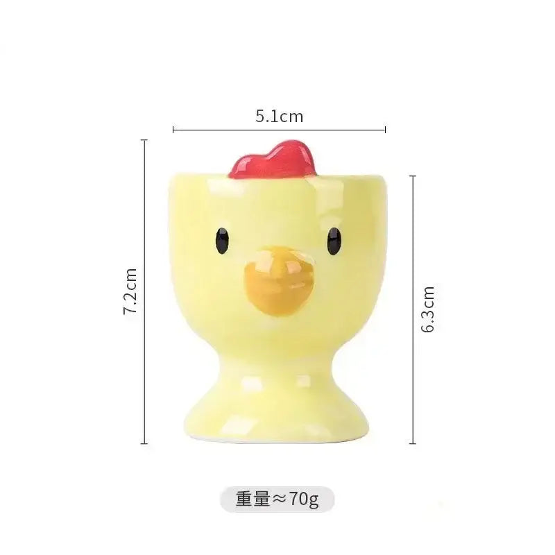 British soldier red & black ceramic egg cup holder kitchen tableware