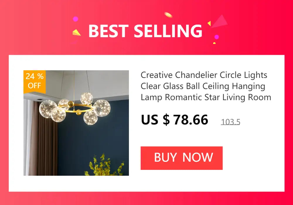 Modern aluminum raindrop crystal chandelier dining room light fixture