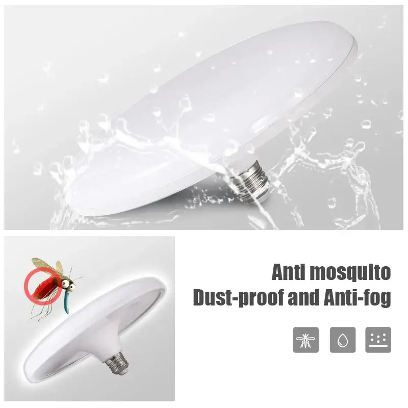 Modern white led round ufo ceiling lamp for kitchen brightness