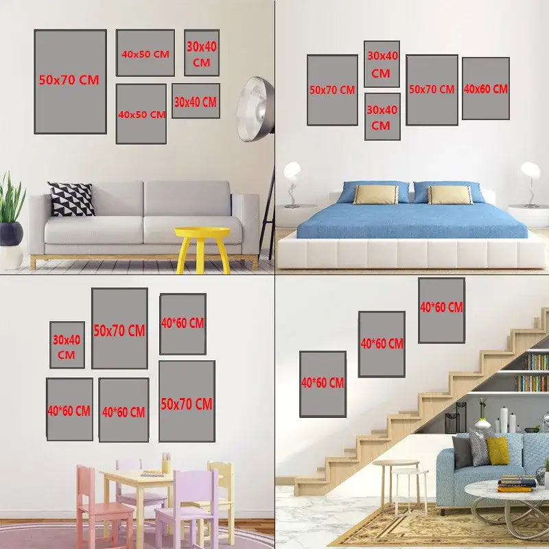 Modern 6 stages of debugging wall art office programmer gamer decor