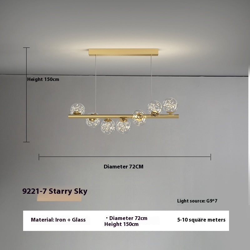 Iron 3D Chandelier
