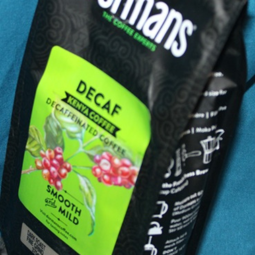 Quality Kenyan decaffeinated coffee with balanced dark roast character