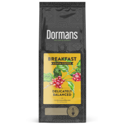Enjoy smooth dark roast Kenyan coffee any time of day without caffeine