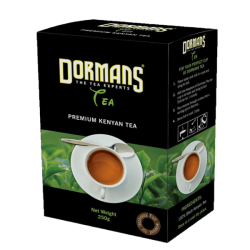 Small front packaging view of Dormans Premium Kenyan Tea box