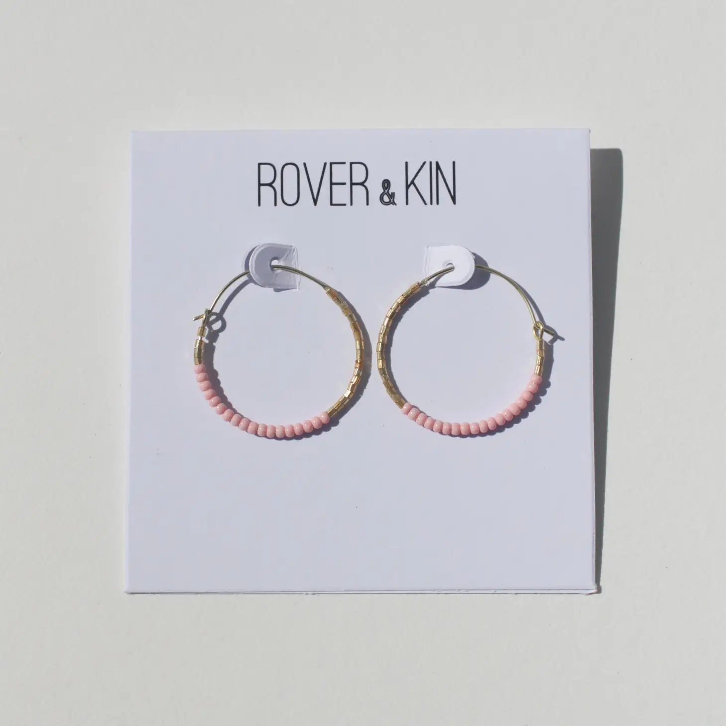 Dreamscape Beaded Round Hoops