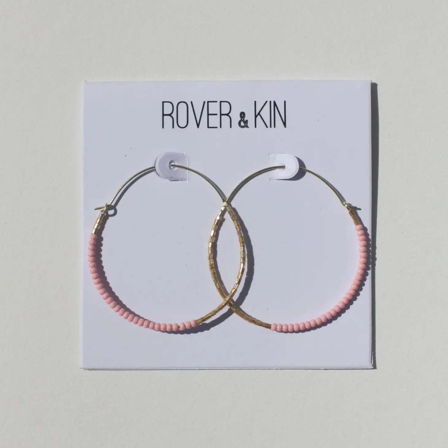 Dreamscape Beaded Round Hoops