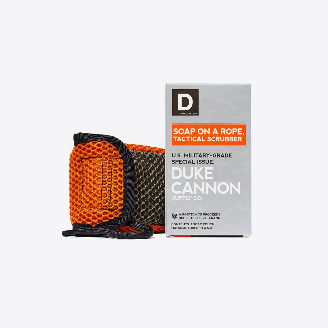 Tactical Soap-on-a-Rope Scrubber Pouch | Duke Cannon