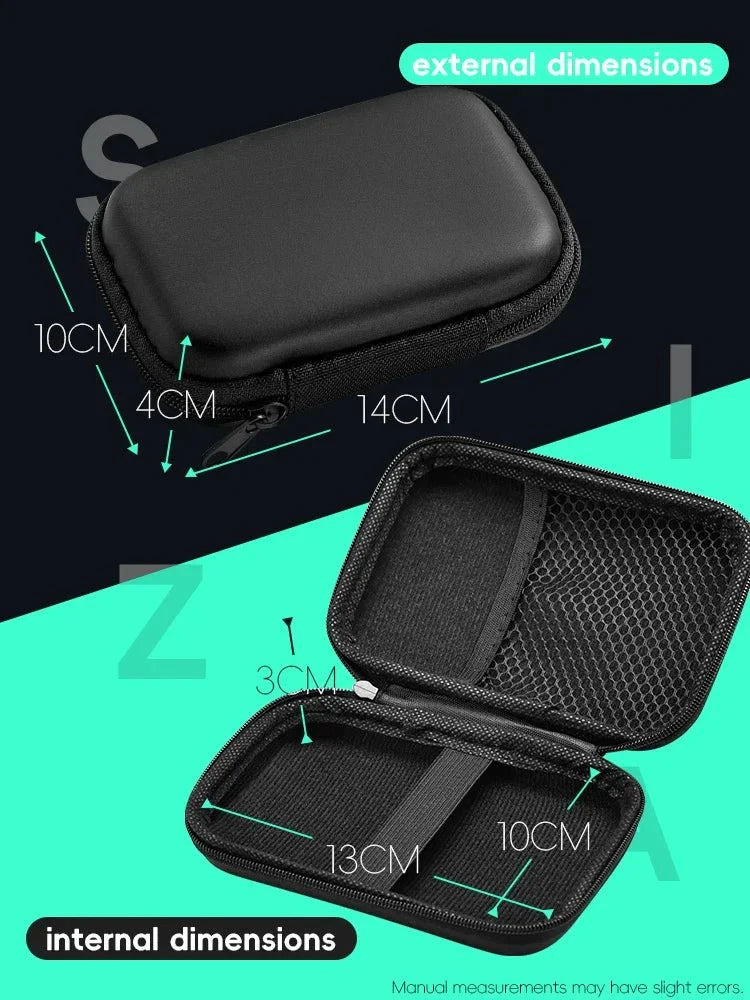 Durable EVA Protective Case for Anbernic RG35XX Plus | Handheld Console Travel Bag