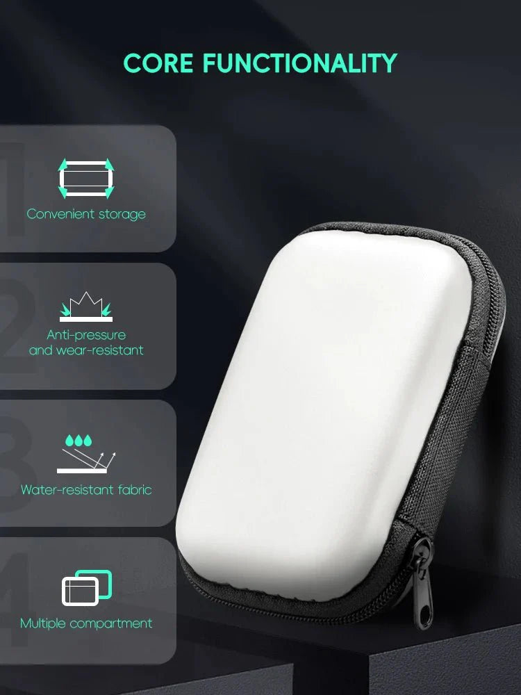 Durable EVA Protective Case for Anbernic RG35XX Plus | Handheld Console Travel Bag