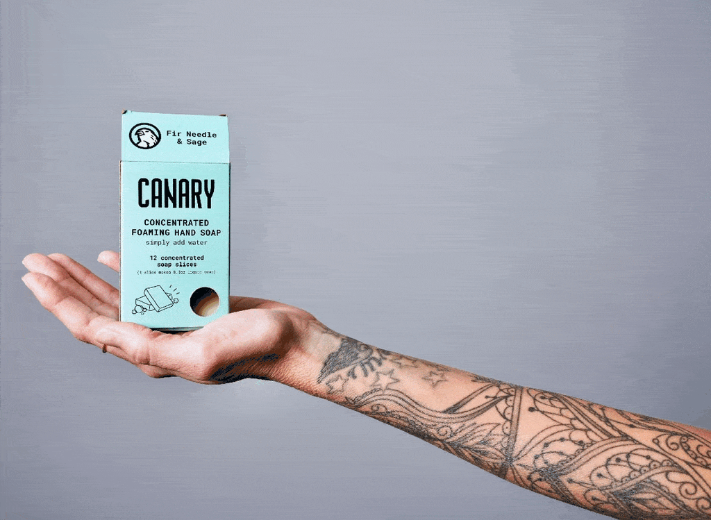 Canary Clean Products - Unscented Concentrated Hand Soap Refill Bars