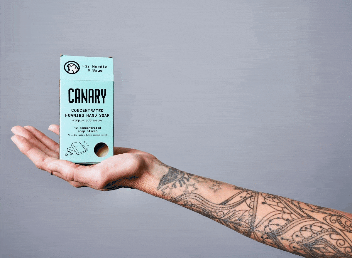 Canary Clean Products - Unscented Concentrated Hand Soap Refill Bars