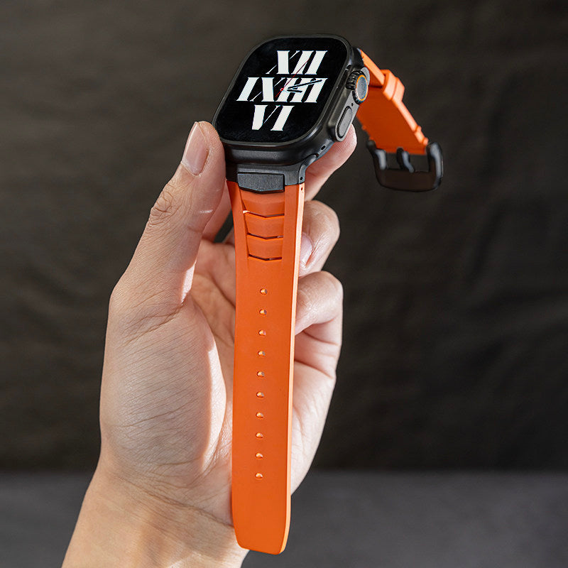 Universal Fluororubber Watch Strap