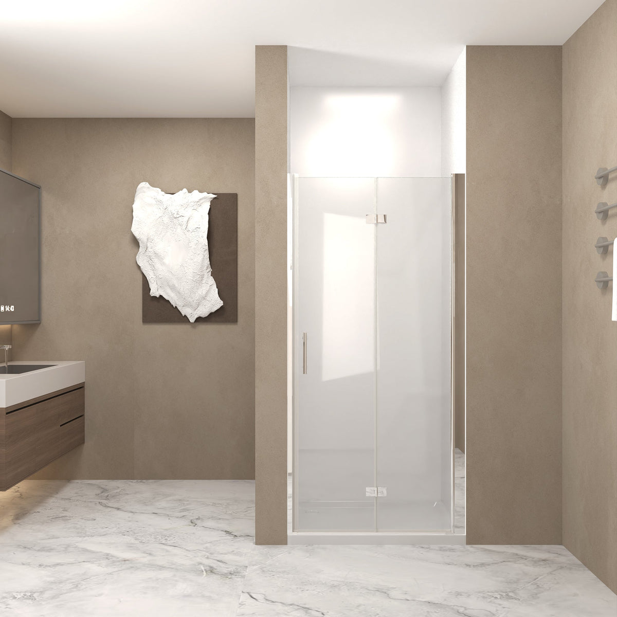 33-32" x 72" Bifold Shower Door
