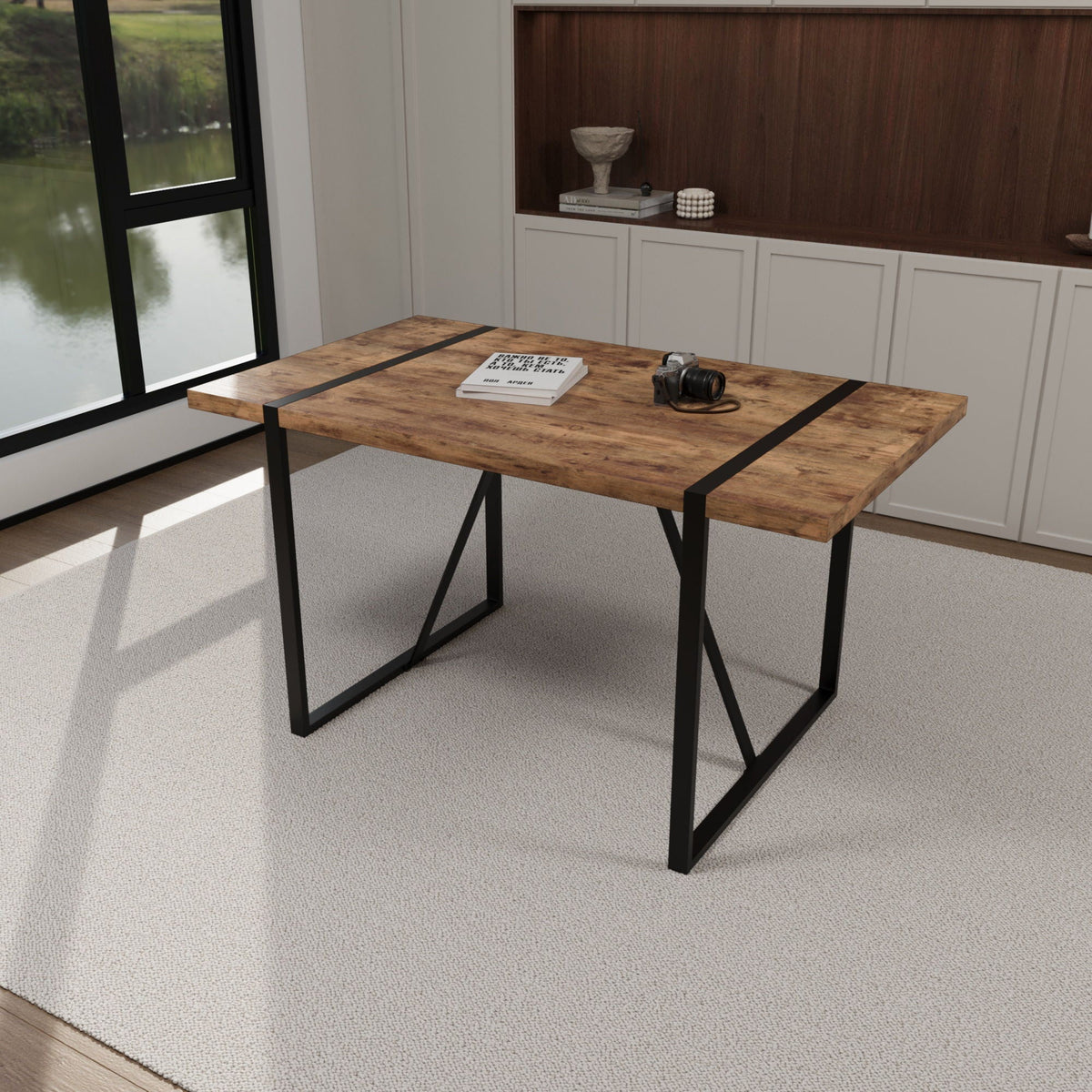 Dining Table, Rectangular - Wood