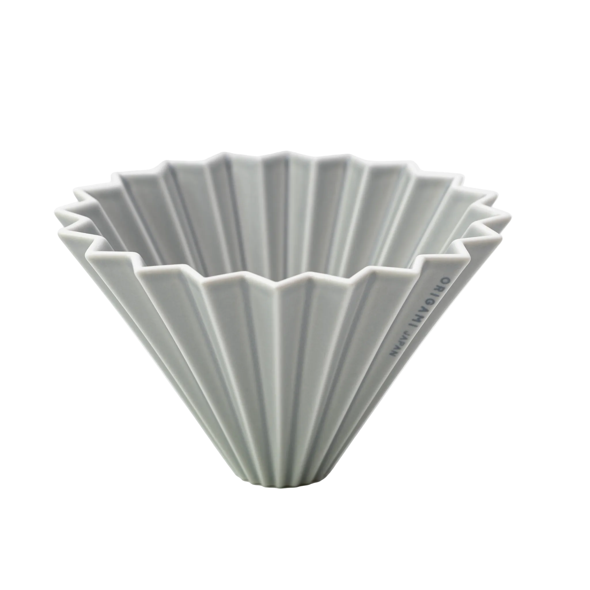 Origami - Pour Over Coffee Dripper - Porcelain - Matte Gray