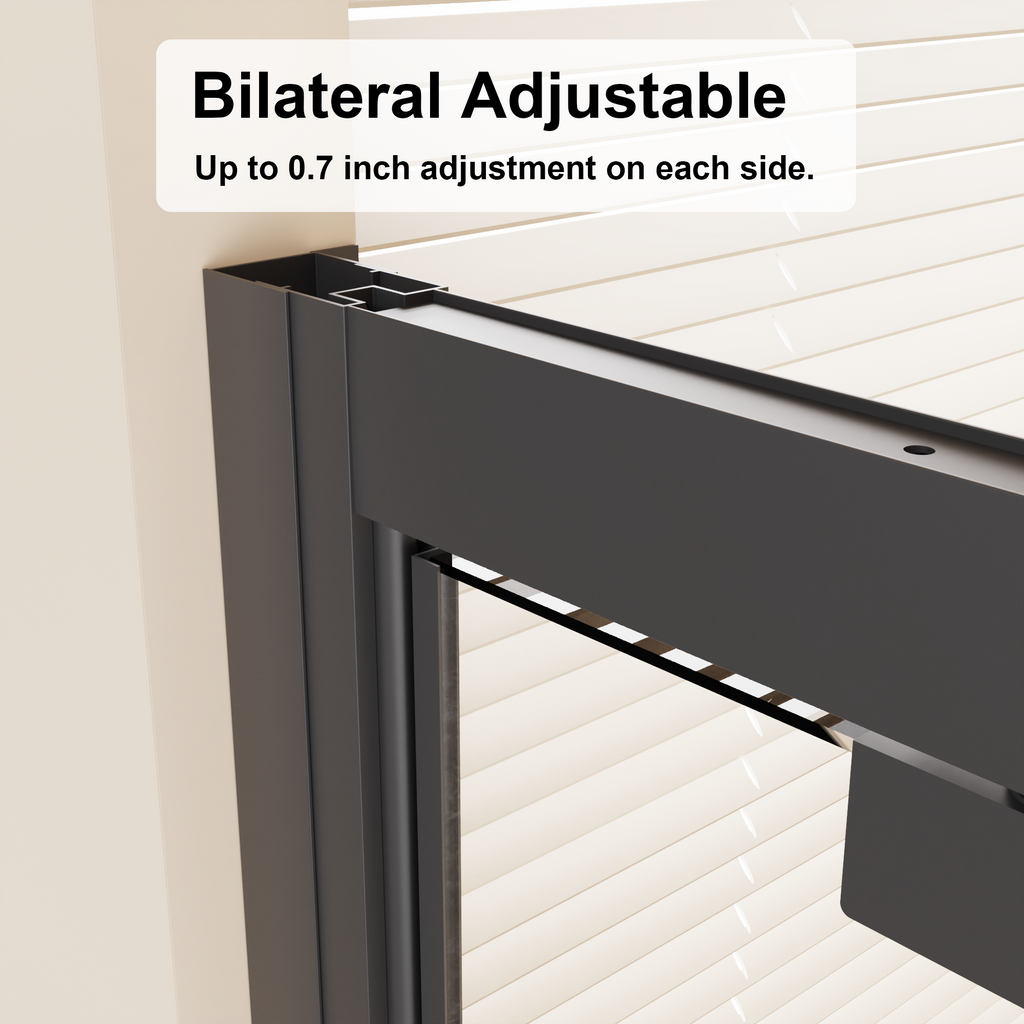 Framed Bi-Fold Pivot Shower Door 30"x72"