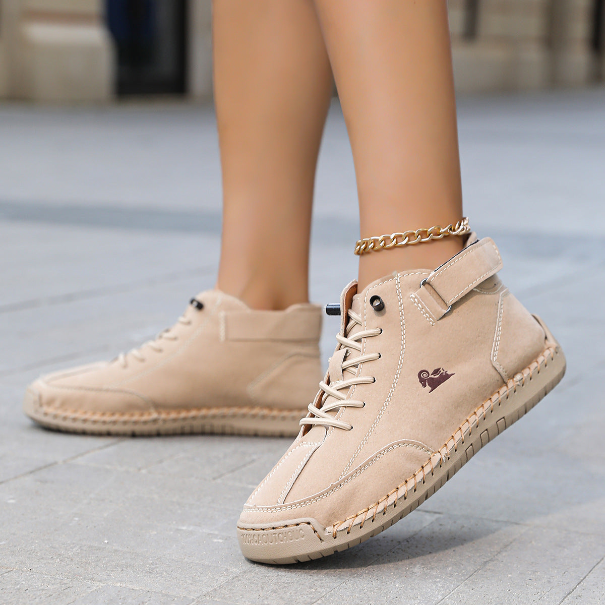 Couples Flat Dress Shoes And Martin Boots