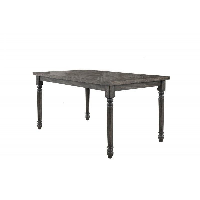 Transitional Style 59 Inch Rectangular Dining Table