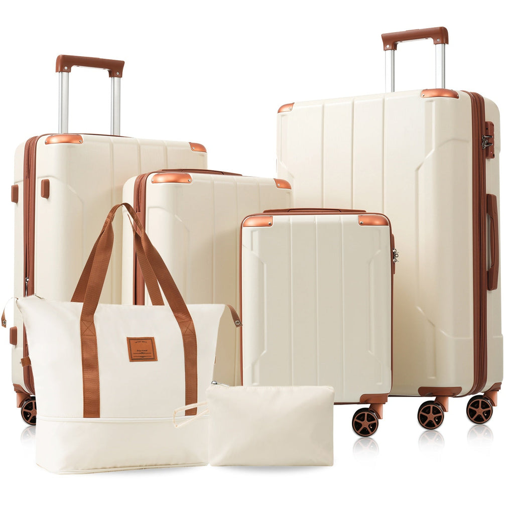 Hardshell Luggage Sets 6 Piece Suitcase Set