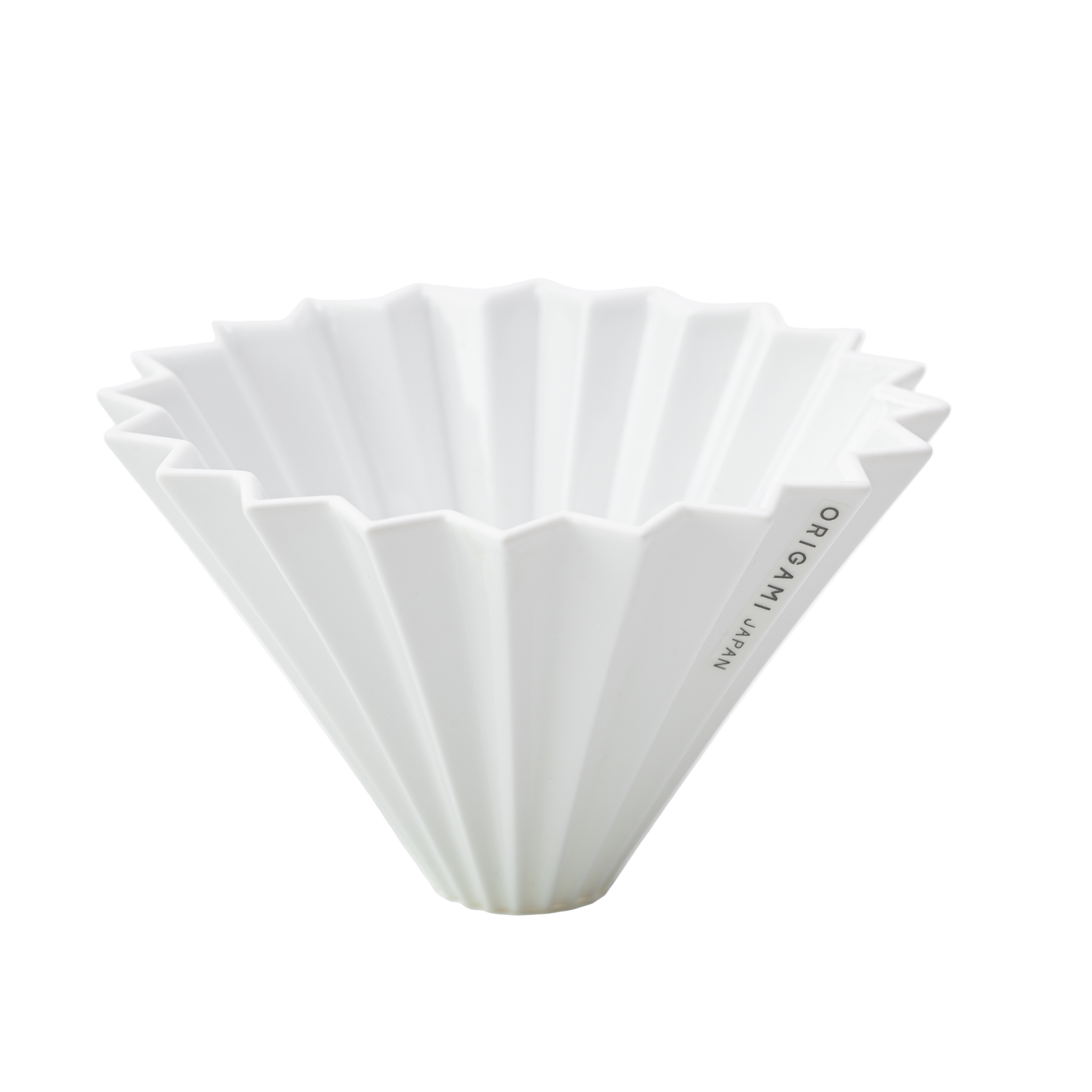 Origami - Pour Over Coffee Dripper - Porcelain - White