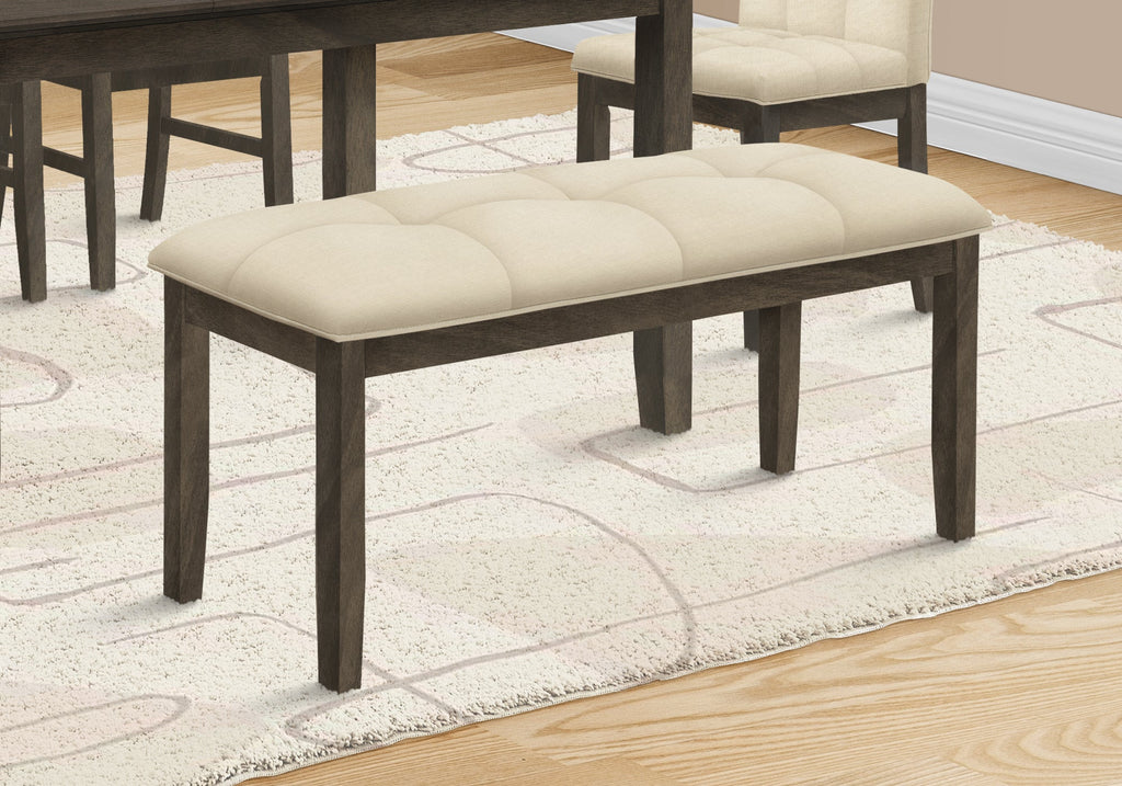 44" Rectangular Upholstered Bench