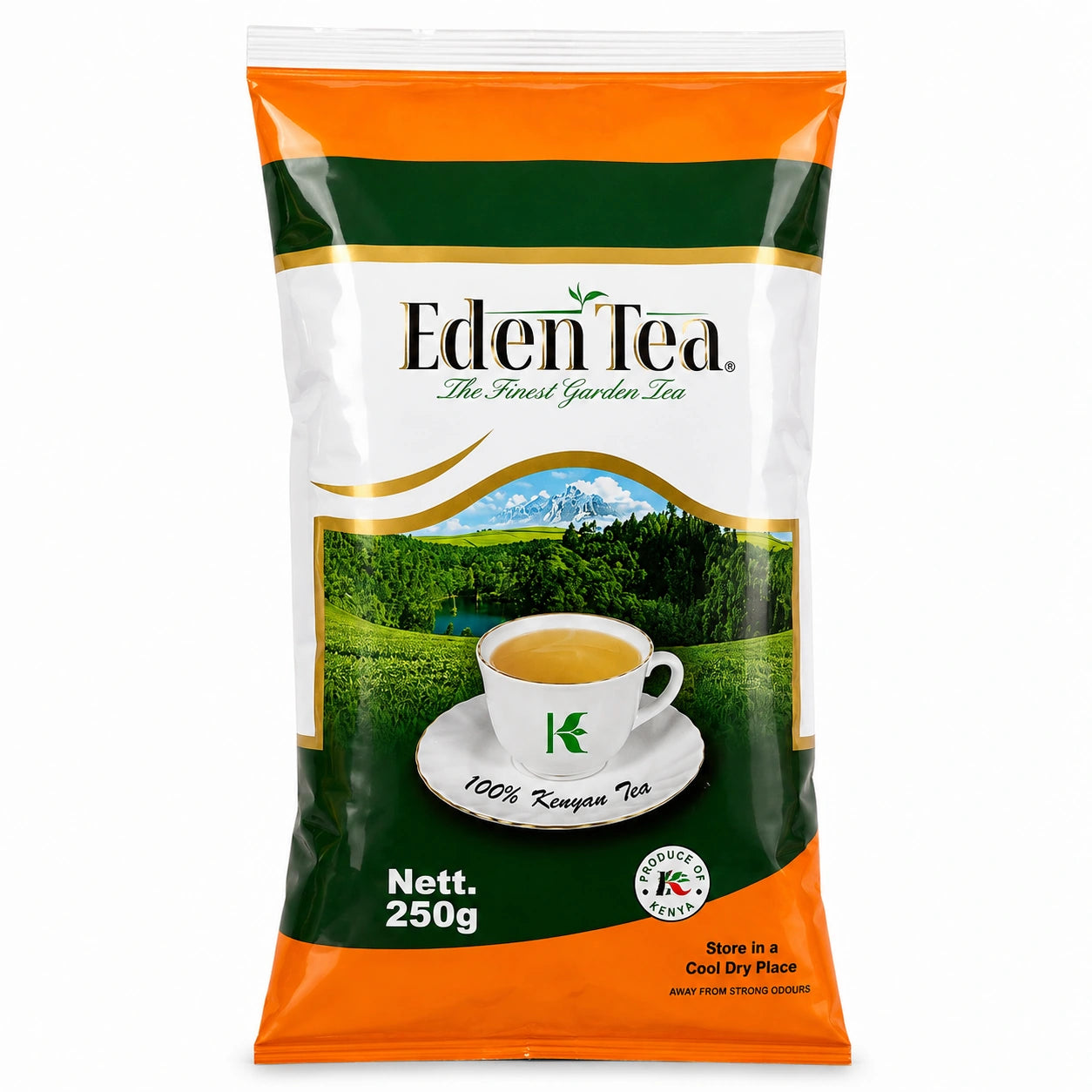 Eden Tea Finest Garden Black Tea 250g, premium Kenyan loose leaf tea, Kenyan black tea, Eden Tea, Finest Garden Tea, Kenya tea, premium black tea, loose leaf black tea, Kenyan tea leaves, highland Kenyan tea, garden tea, authentic Kenyan tea, African black tea, pure black tea, breakfast tea, morning tea, afternoon tea, milk tea, traditional chai tea, full-bodied black tea, bold flavor tea, smooth black tea, rich aroma tea, aromatic Kenyan tea, natural tea leaves, premium loose leaf tea, daily tea blend, fam