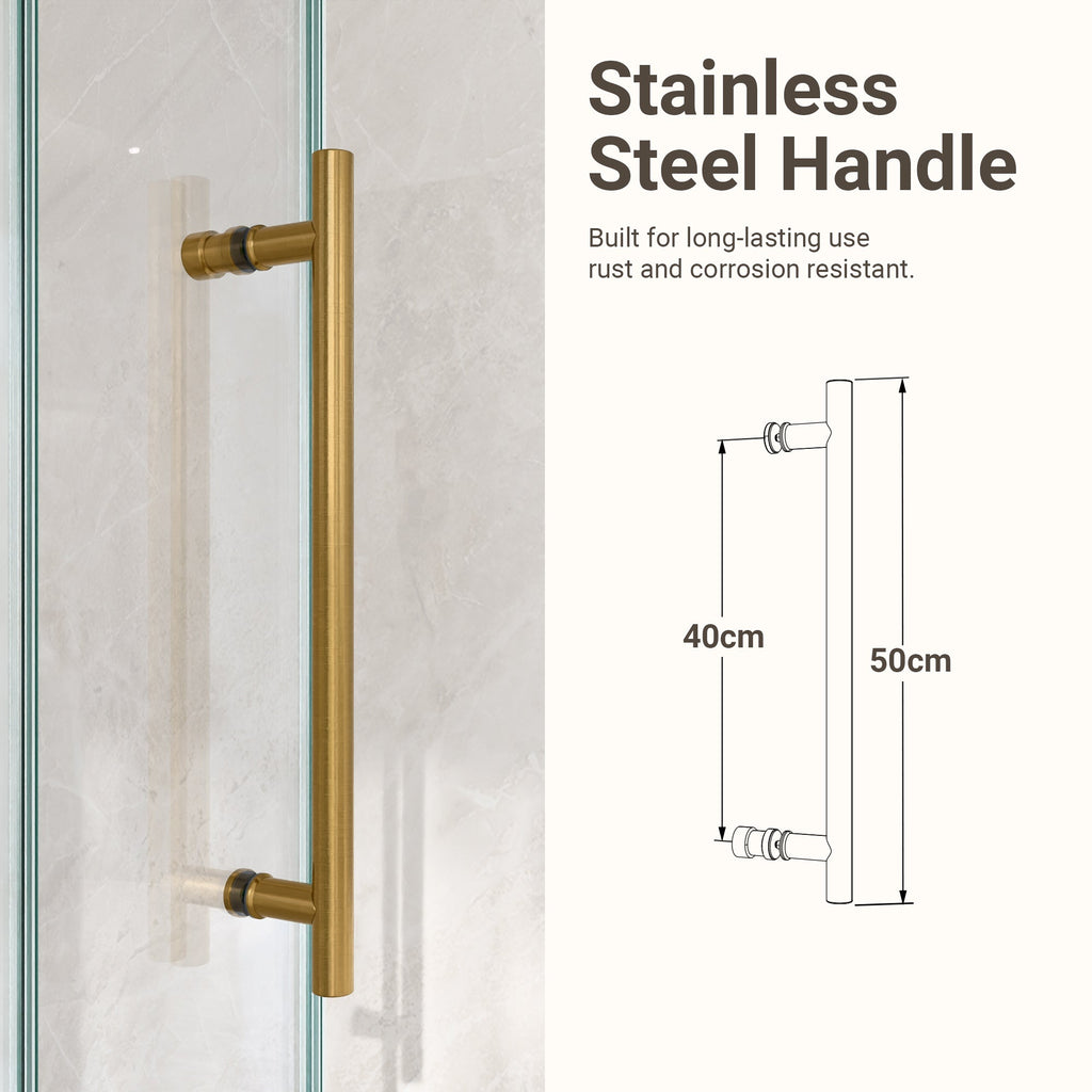 Frameless Single Sliding Shower Door