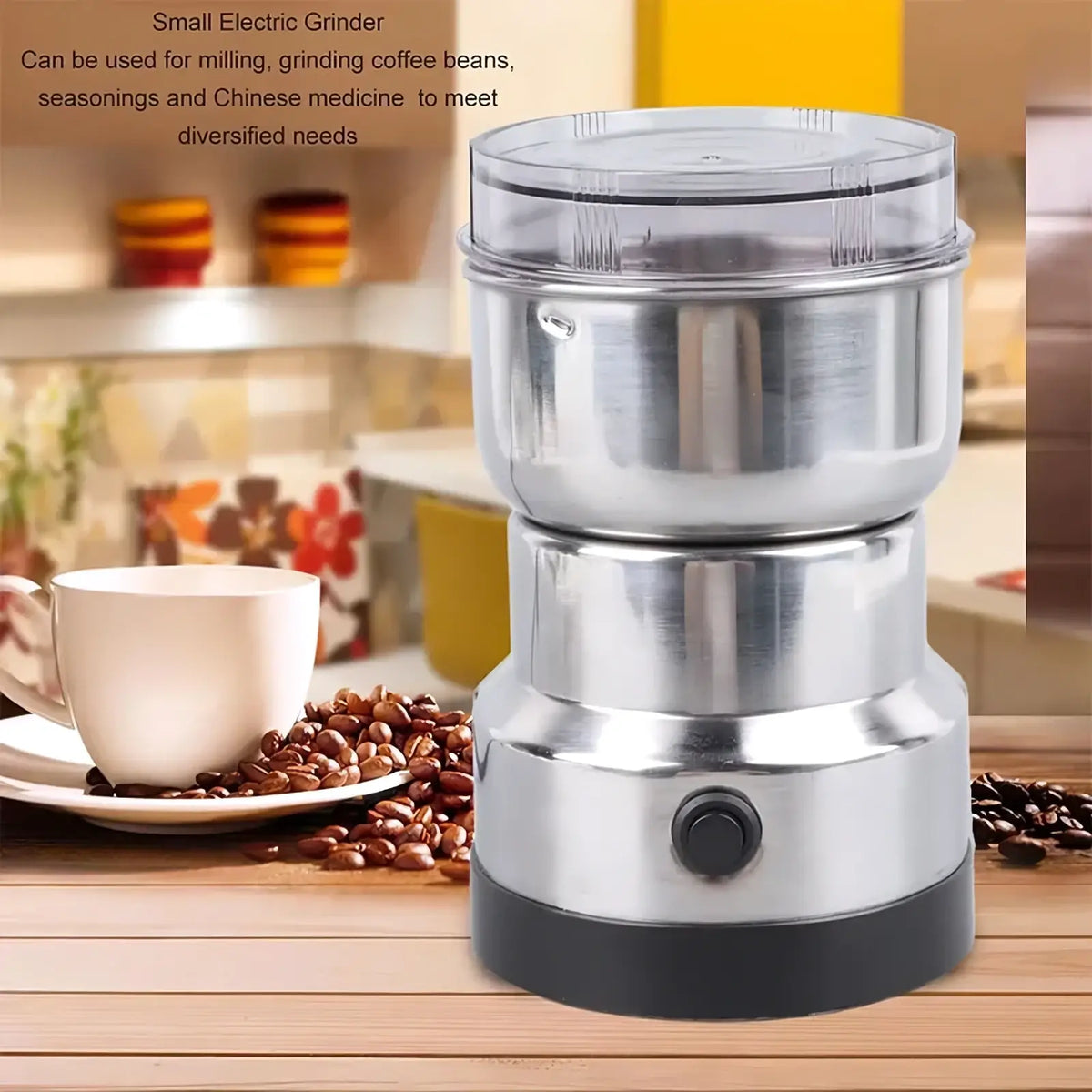 Electric Coffee and Spice Grinder Blade Mill