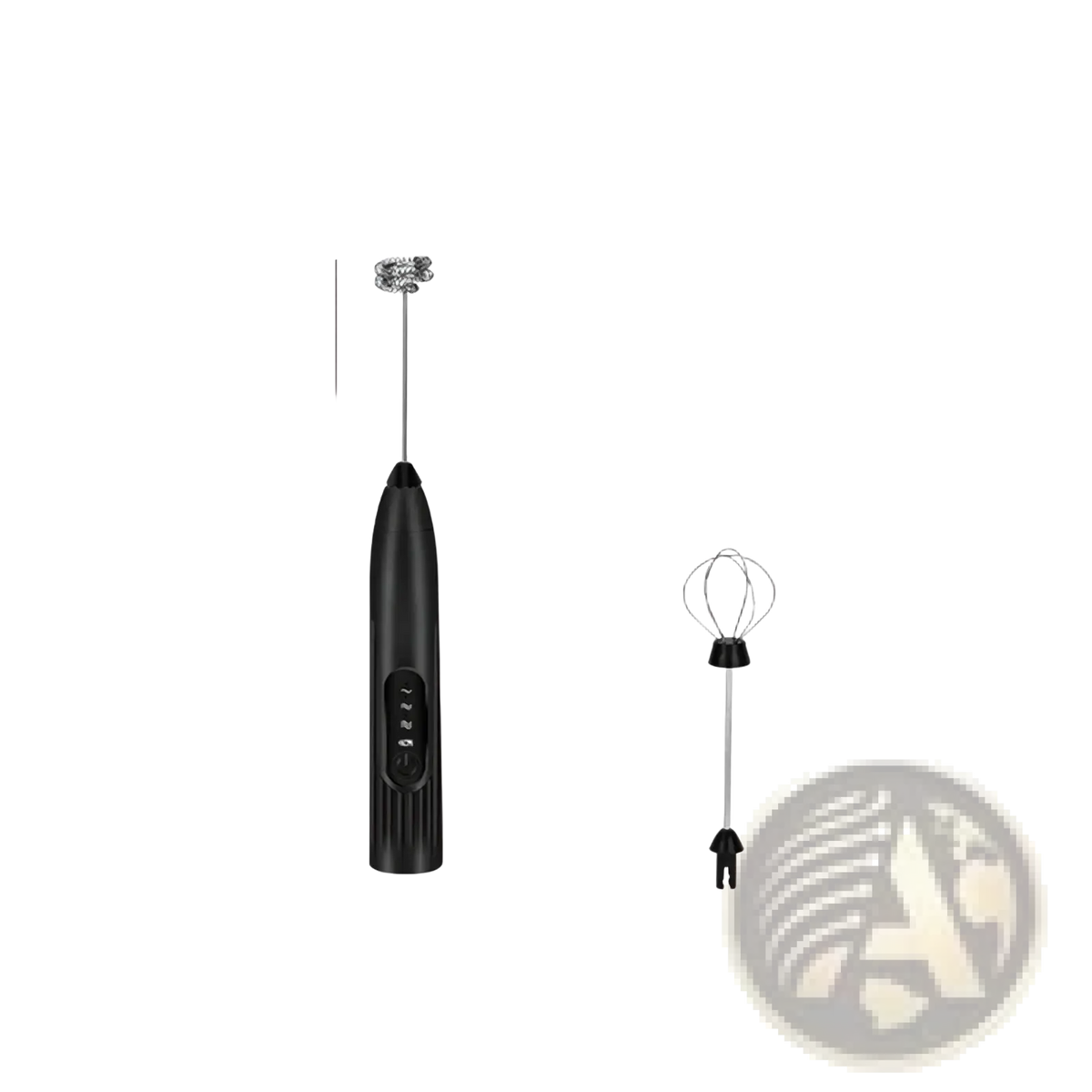 Electric Milk Frother and Handheld Coffee Whisk