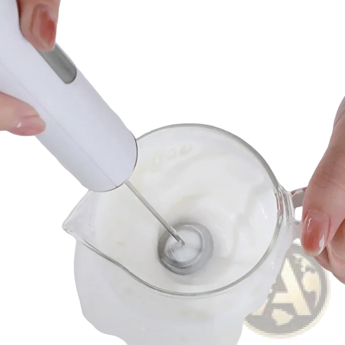 Electric Milk Frother and Handheld Coffee Whisk