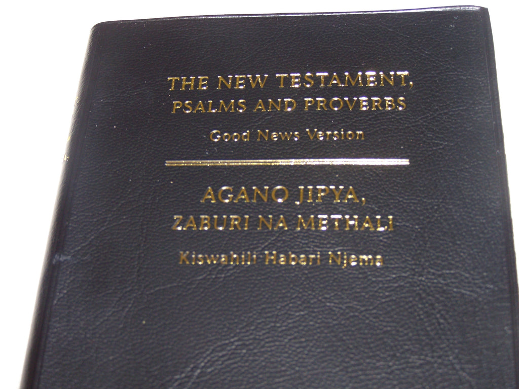 Swahili English Bible - New Testament, Psalms and Proverbs