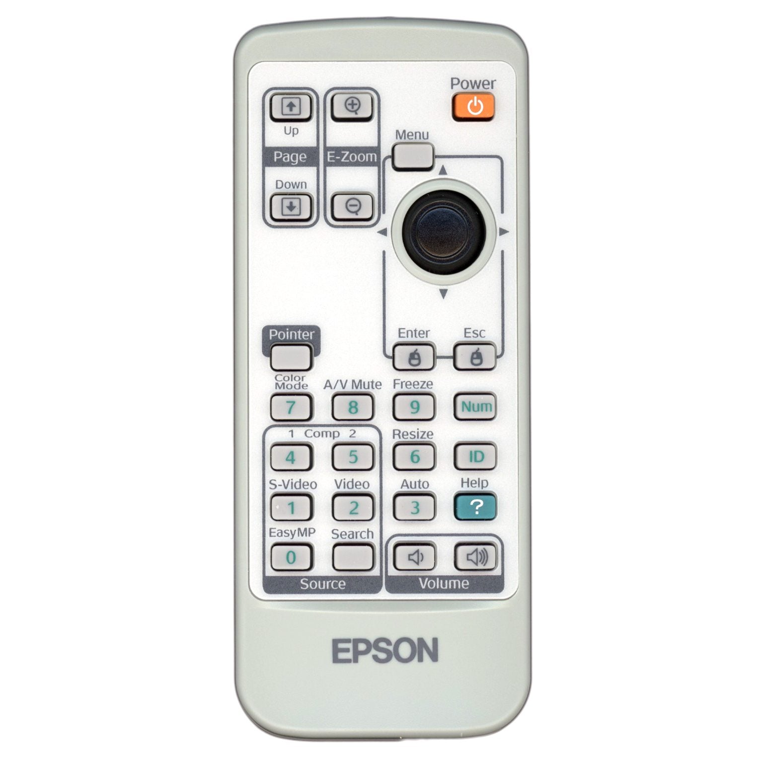 Substitute for Epson 145258901 Projector Remote Control [RR3720]