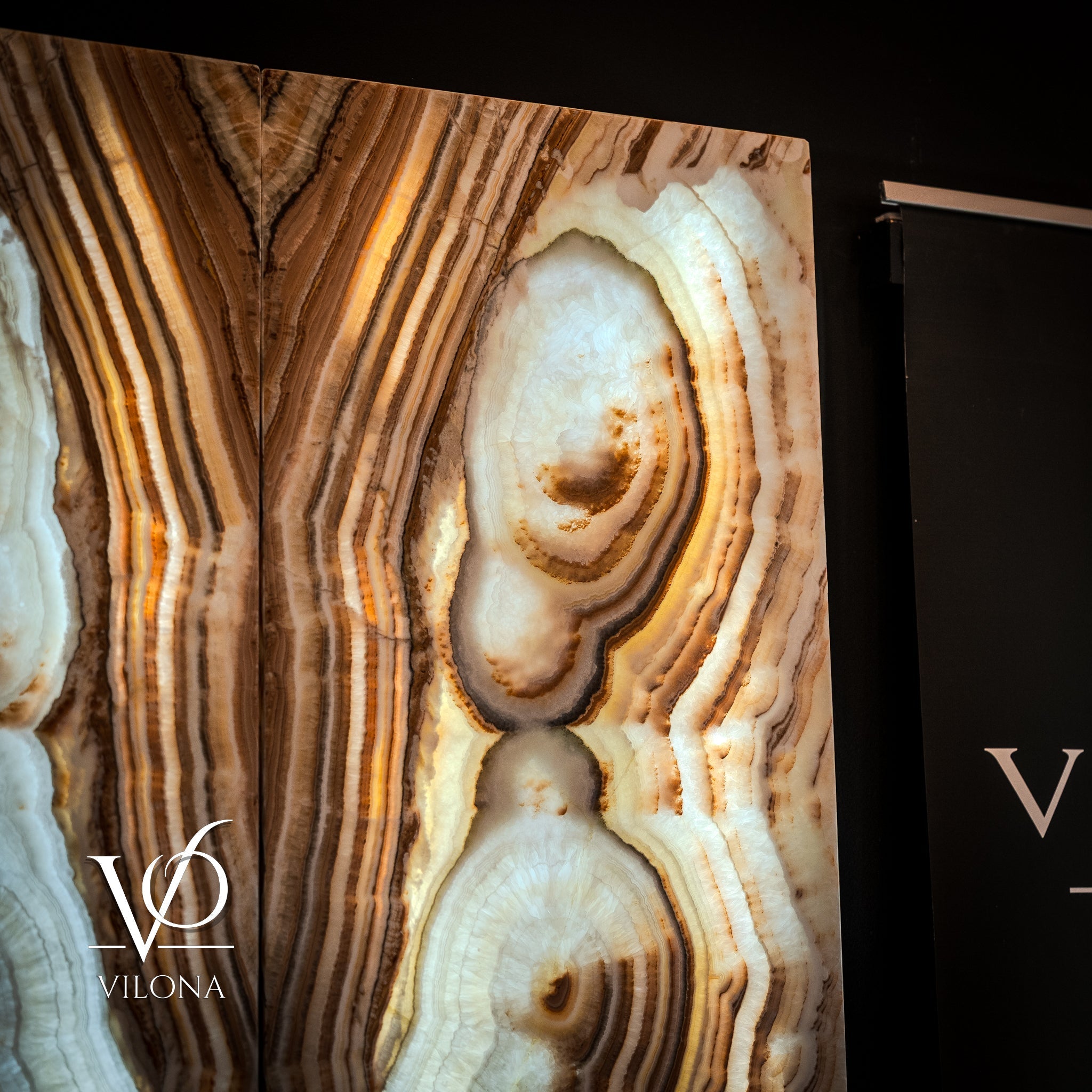 Exotic Sahara Onyx Wall Panels - 63" Tall, 21.75" Wide Per Panel - (Large #1)