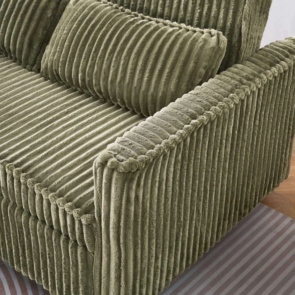 Pull Out Sofa With Movable Tabletop And USB Ports