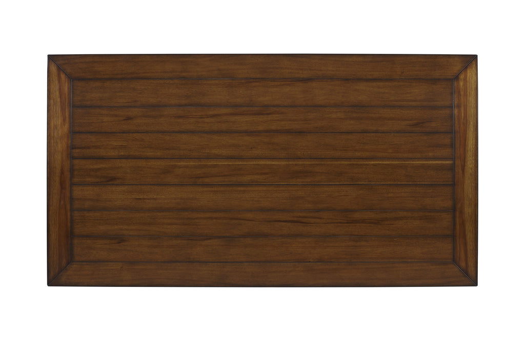 Casual Two Tone 6 Drawer Dining Table