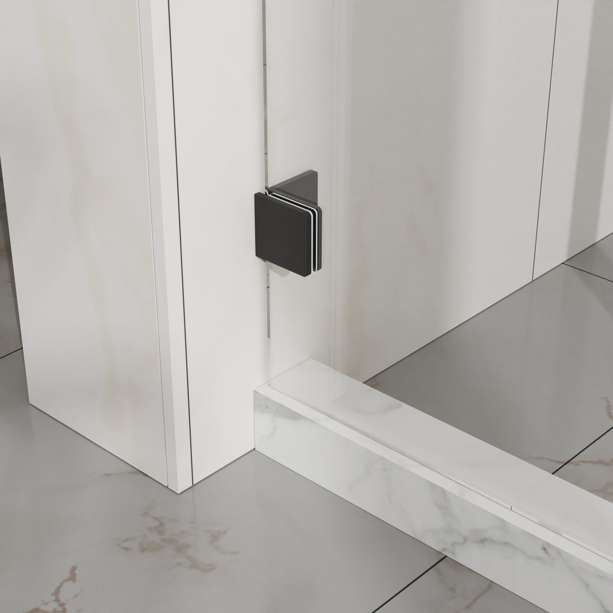 Goodyo 48" W x 72" H Sliding Shower Door