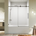 Frameless Single Sliding Soft-Close Shower Doors