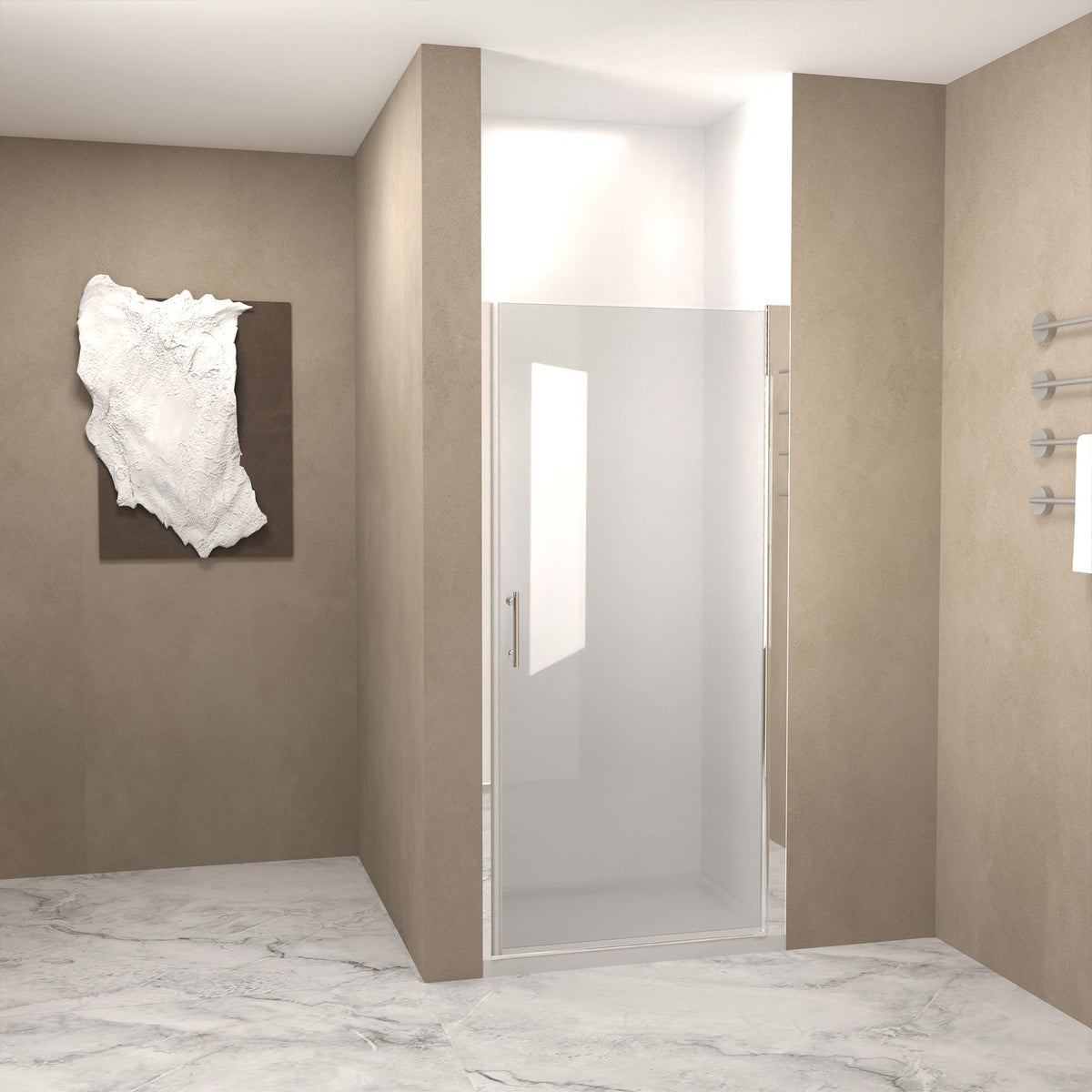 28"x 72" Pivot Shower Door